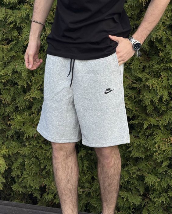 СУПЕР ЦІНА! Шорти чоловічі на літо, найк теч фліс , nike шорти підліткові шорти, стильні шорти, подарунок хлопцю