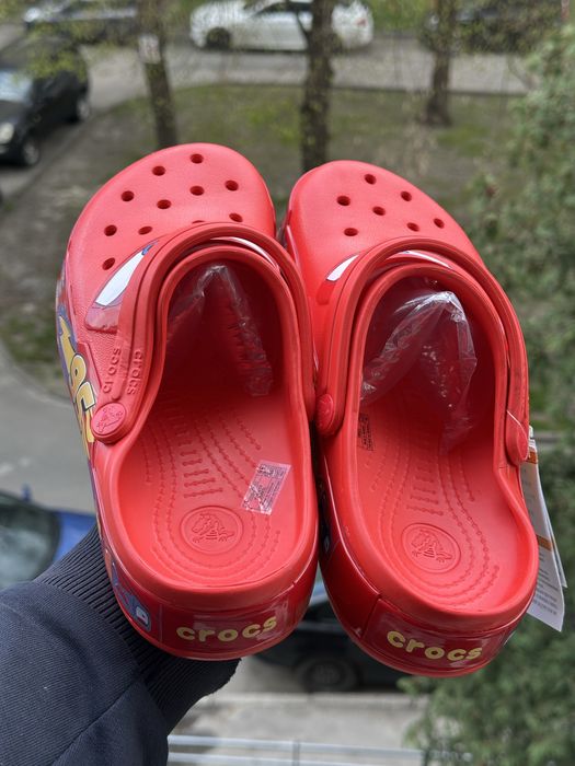 Crocs McQueen / крокси / крокси маквін / crocs Bape / крокси бейп