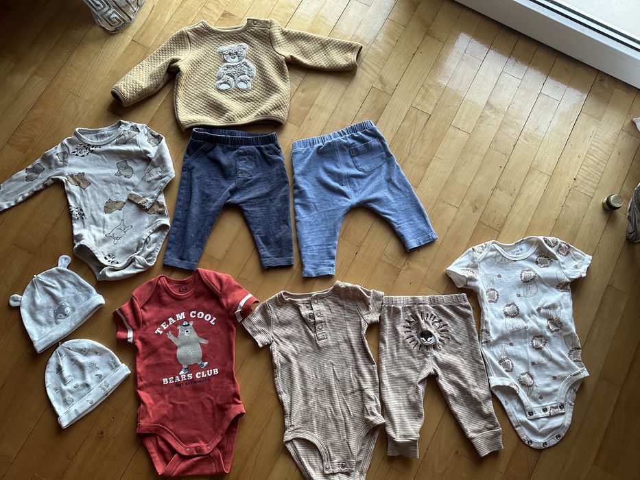 Комплект речей Next Carters C&A H&M Бодіки штани на малечу