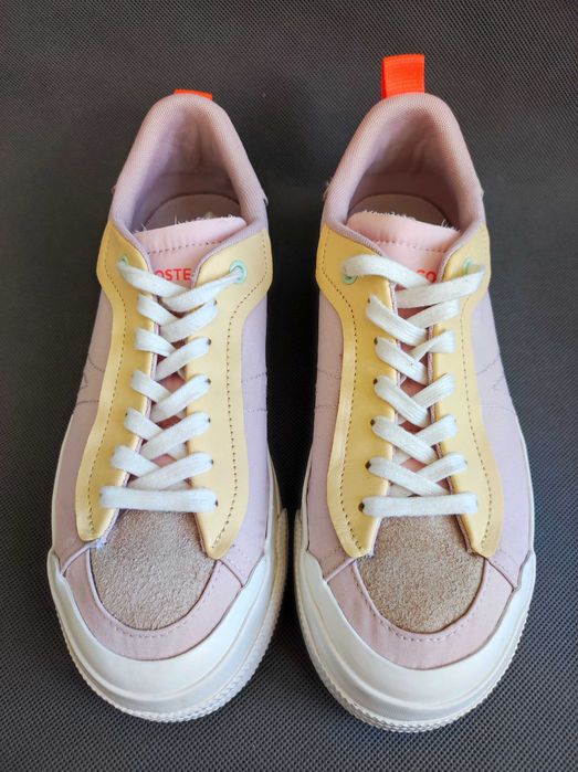 - Lacoste L004 Platform - Sneakersy na platformie r. 40
