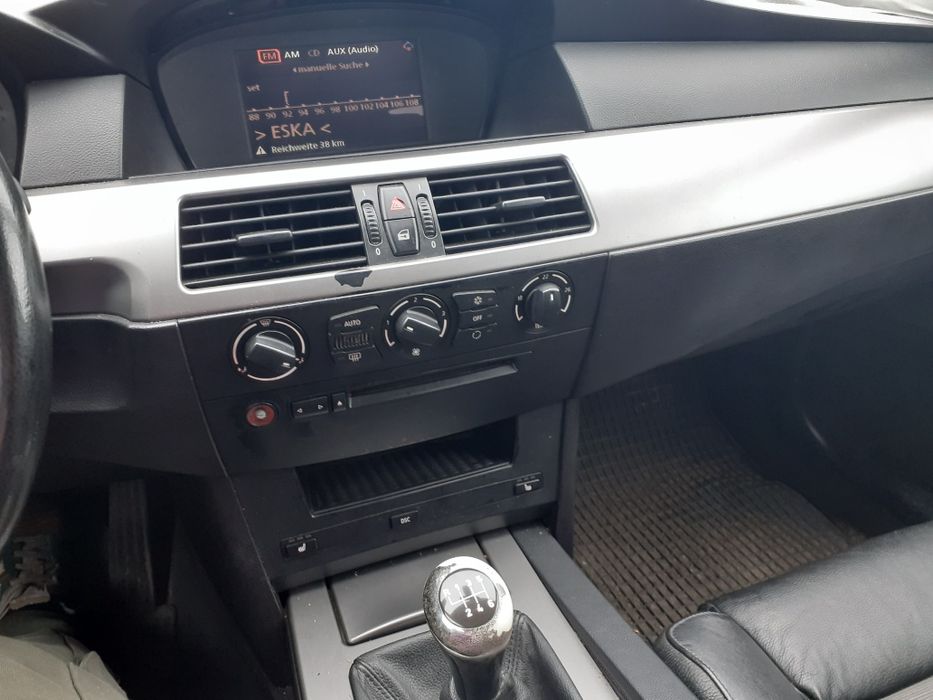 BMW e60 e61 2.2 zderzak maska lampa blotnik drzwi TITANGRAU METALLIC