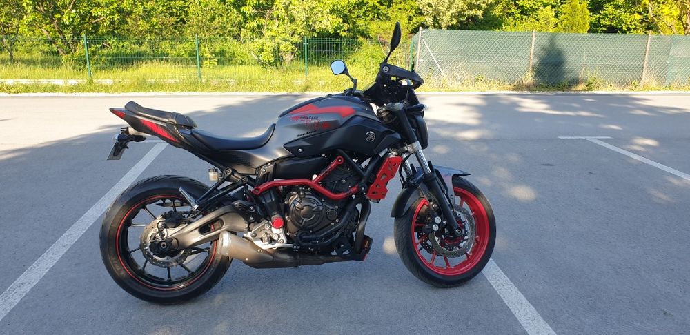 Yamaha Mt07 moto cage a2 A2