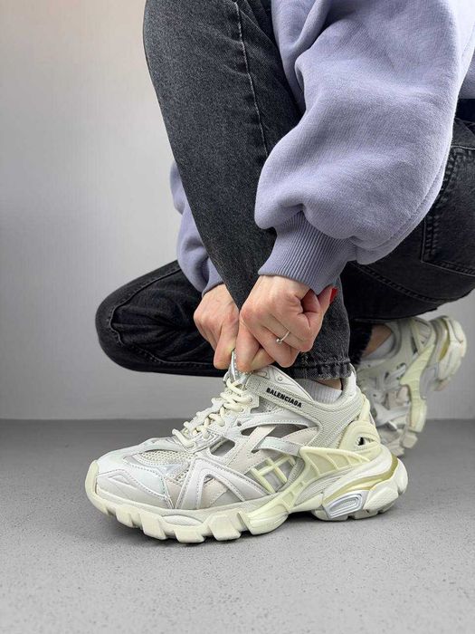 !SALE! Balenciaga Track 2.0 Triple White 36 37 38 39 40 41 42 43 44 45