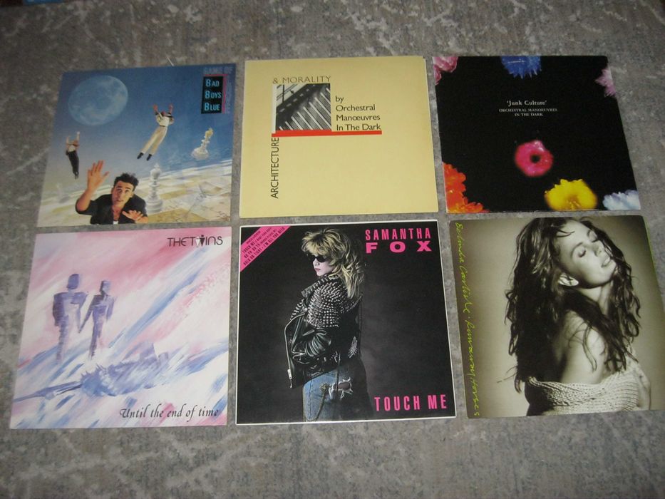 Winyle Bad Boys Blue ,The Twins,OMD ,Samantha Fox ,Belinda Carlise