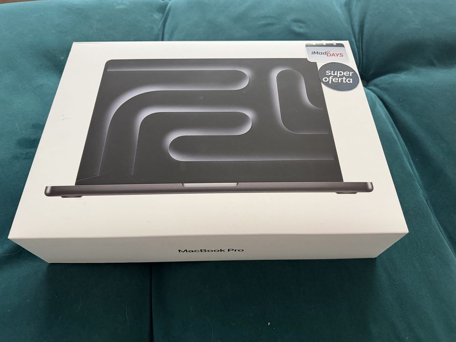 MacBook Pro 14" M5 16GB/1TB Gwiezdna Czerń — NOWY, zaplombowany