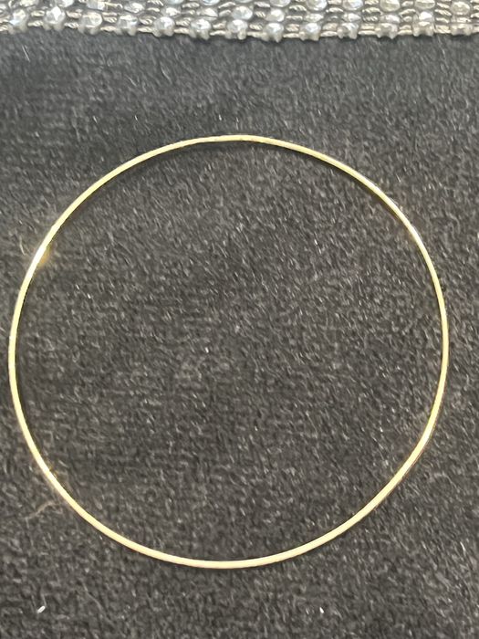 Bransoletka sztywna zloto  585