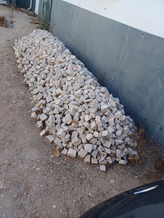 Pedra da calçada