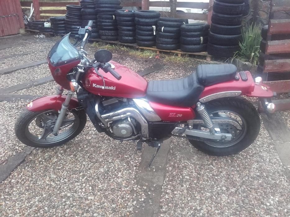 kawasaki el 250 el 250 lagi koło lampa amortyzatory felga moduł części