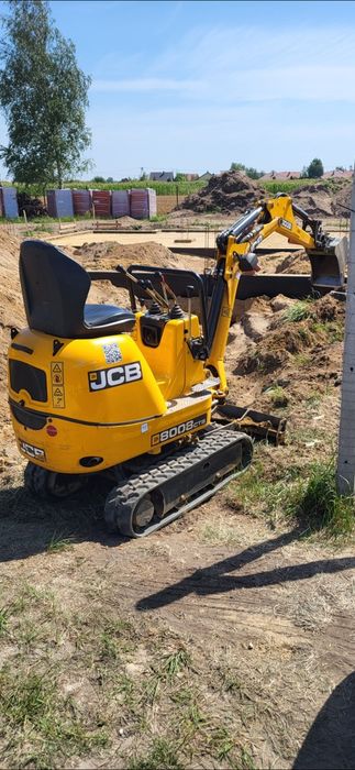 Jcb 8008 stan idealny mały przebieg FV 23% VAT