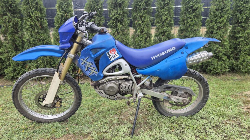 Hyosung xrx 125 cross enduro