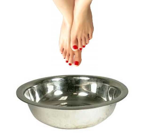 Bacia para Pedicure em INOX