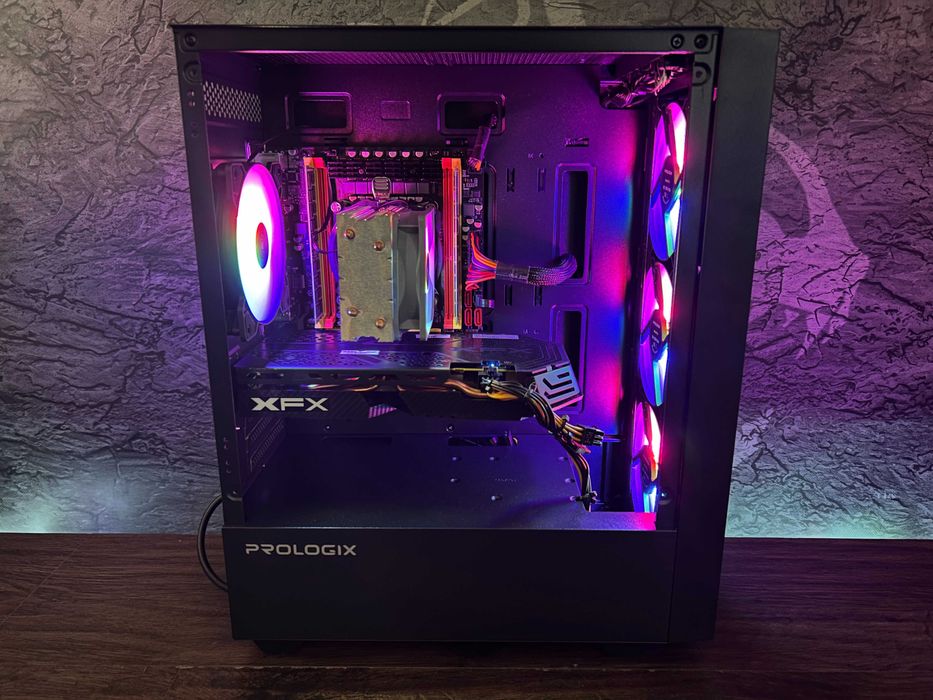 Бесплатная доставка! Игровой ПК E5-2650v2/32GB/RX 580 8GB/SSD 256GB