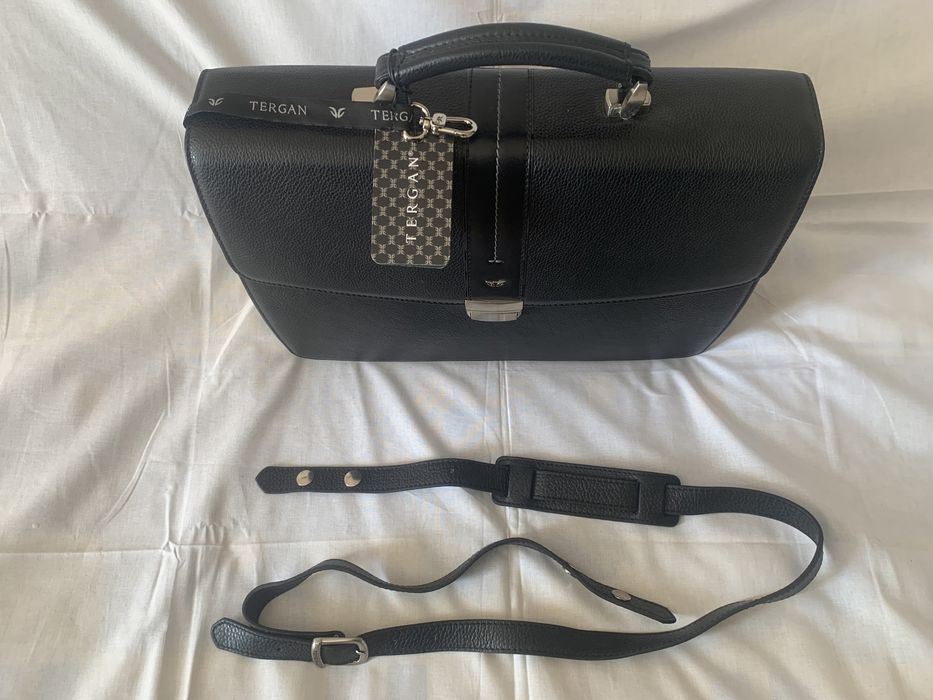 Оригінальна чоловіча сумка з натуральної шкіри Tegran