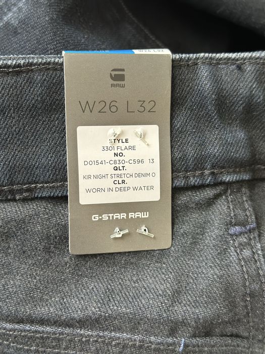 Оригінал жіночі джинси G-Star RAW 3301 Flare