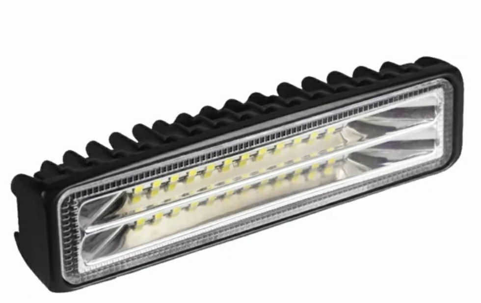 Faróis led universais 4x4 moto