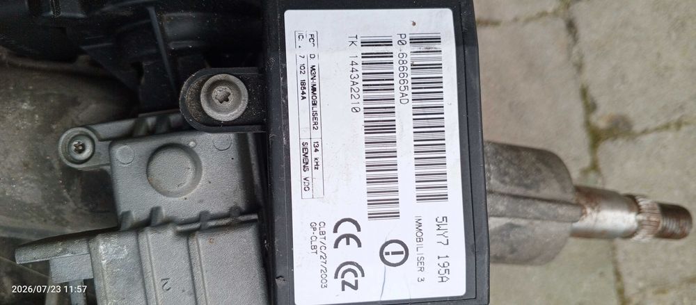 Рульова колонка Jeep Grand Cherokee wj 1999-2004. З замком запалювання і імобілайзером.