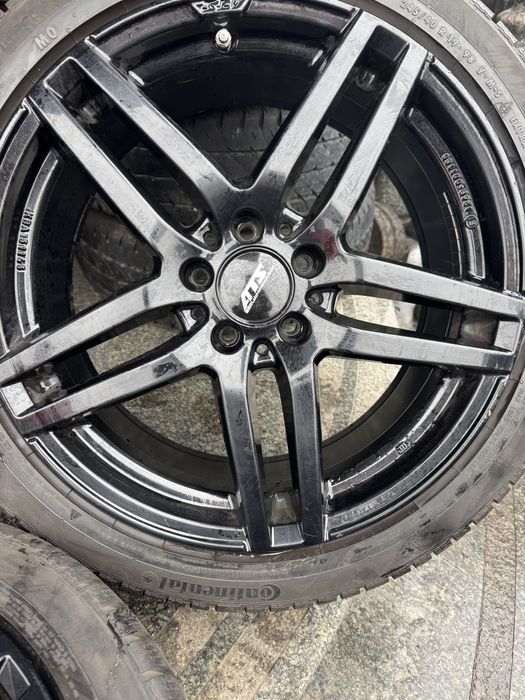 литые диски ATC  r19 5/112 Mercedes срезиной 245/40 contine