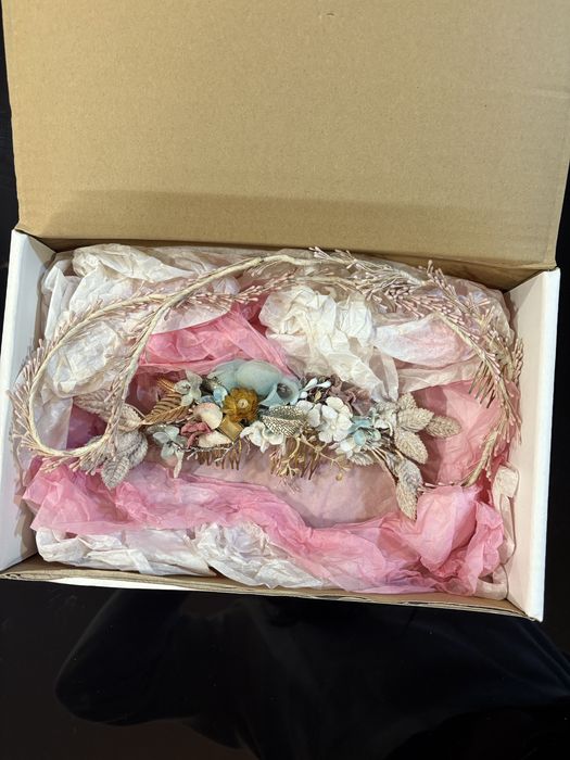 Toucado de noiva Catavassalo. Acessorio de cabelo, casamento,cerimónia