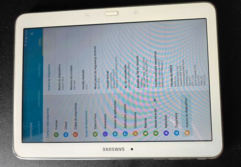Samsung Galaxy Tab 4 10.1" – Tablet + Capa Protetora + Película de Ecrã