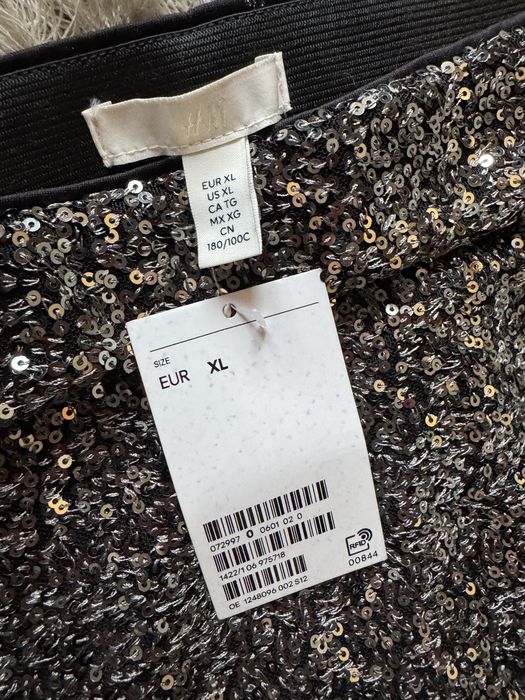Спідниця в паєтку h&m