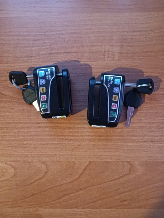 Blokada na tarcze hamulcową z alarmem 110 dB