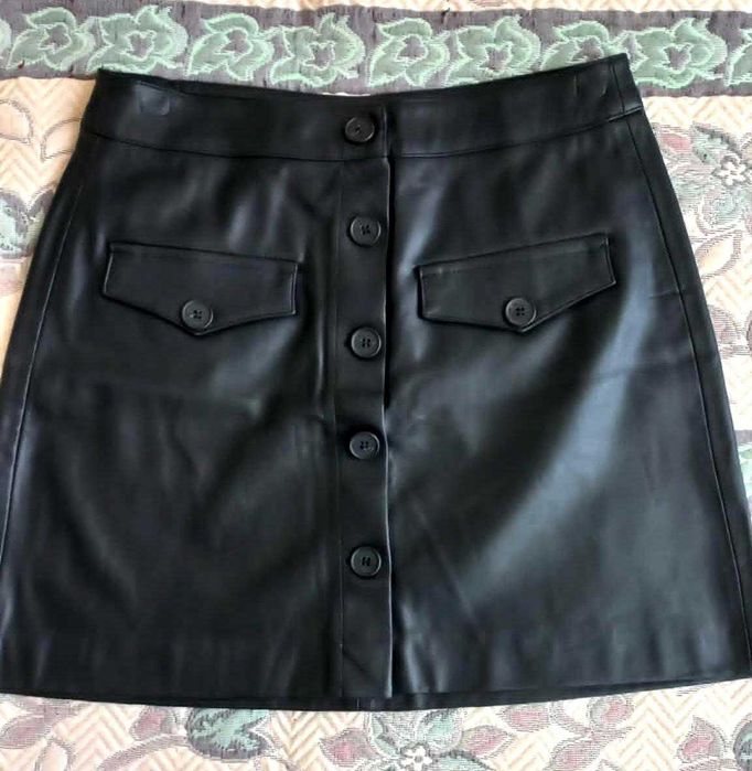 продам юбку из кожзама