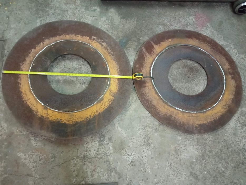 Крышка, лист, металл, круг с отверстием