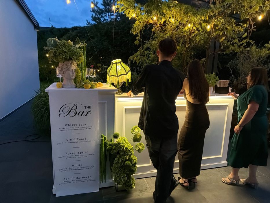 ADX EVENT - Mobilny barman ,DJ na imprezę , Fotobudka 360 , Duży biały miś