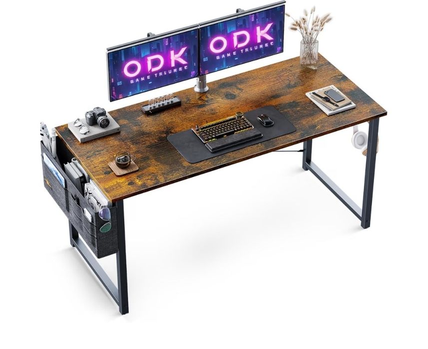Mesa escritório castanha 1,20