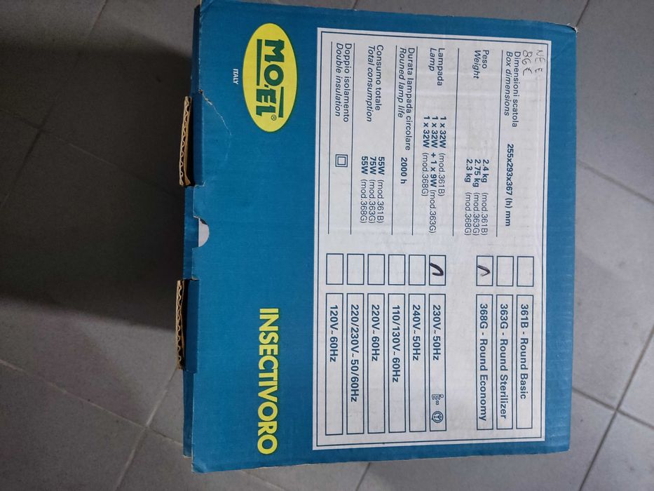 Mosquiteiro Eléctrico de Aspiração