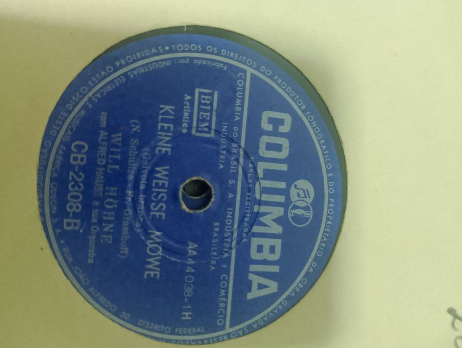 Продаються 11 шт платівки, Columbia  різного жанру