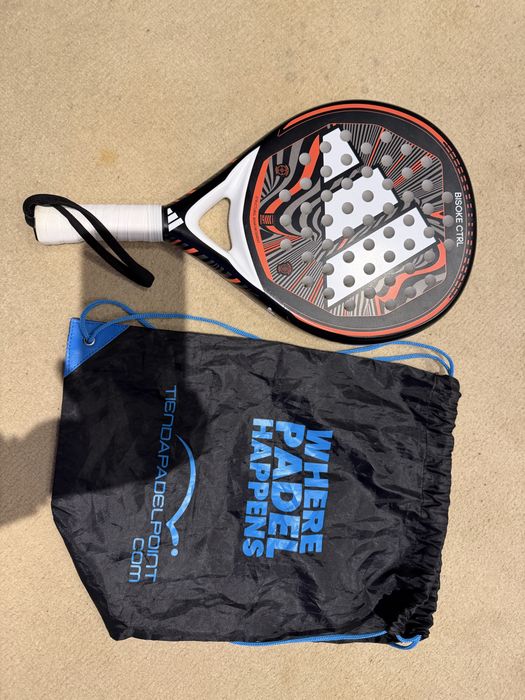 Raquete Padel Adidas Bisoke CTRL 2024 – Como Nova + Saco