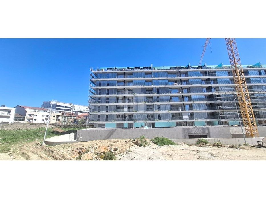 Fantástico Apartamento T0 Novo em São Vítor, Braga - Conclusão 1º S...