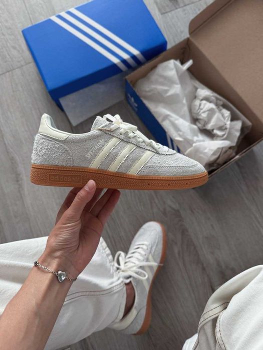 Кросівки Adidas Spezial Handball Silver Pebble premium