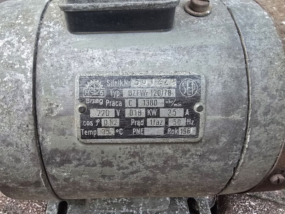 Silnik jednofazowy 0.18 kW 1380 obr/min