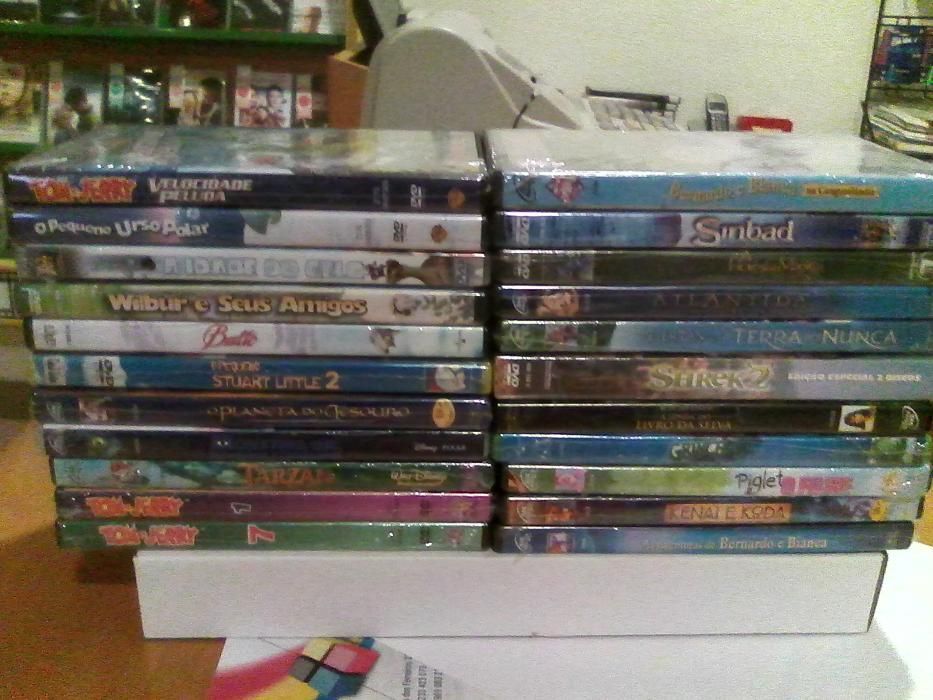 Grande lote de dvd's novos