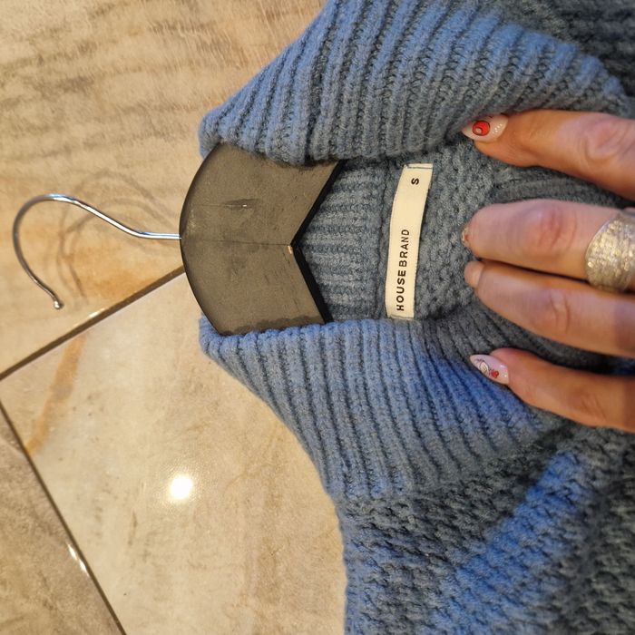 Sweter z półgolfem, cieplutki fajniutki założony kilka razy