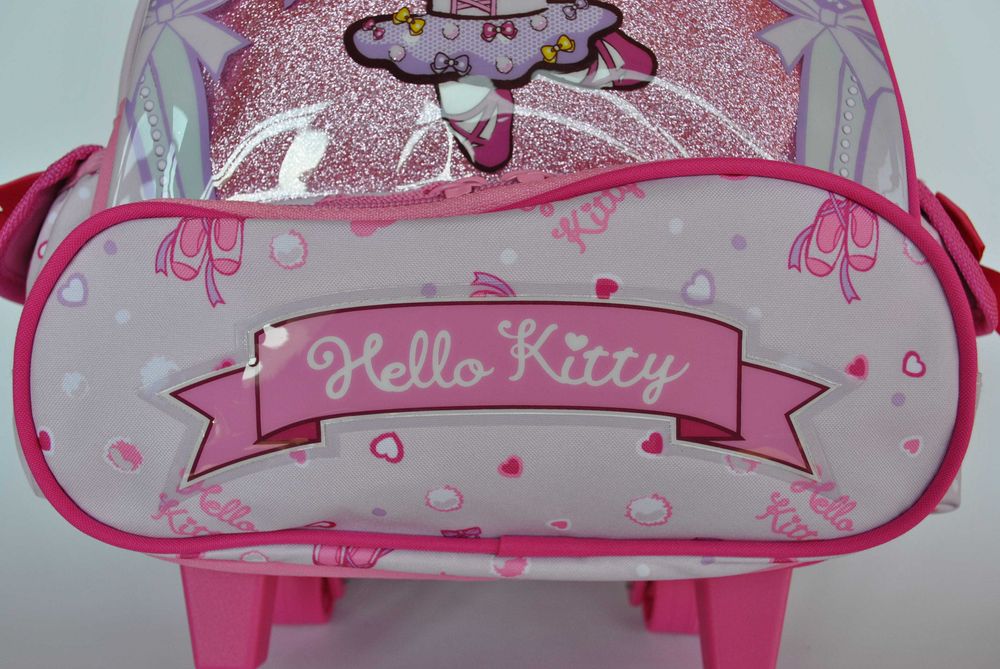 Рюкзак для дівчинки Hello Kitty на колесах