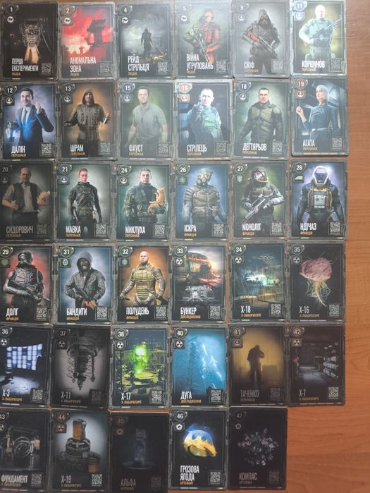 Картки  STALKER 2