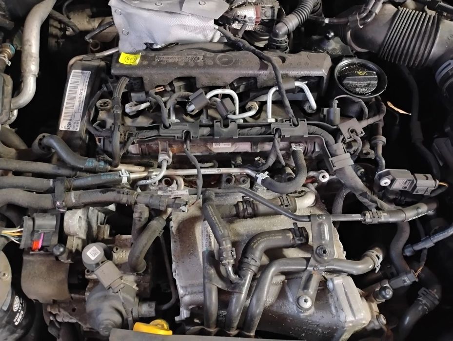 SILNIK KOMPLETNY SKODA OCTAVIA III GOLF VII 1,6 TDI CLH CLHC GWARANCJA FILM