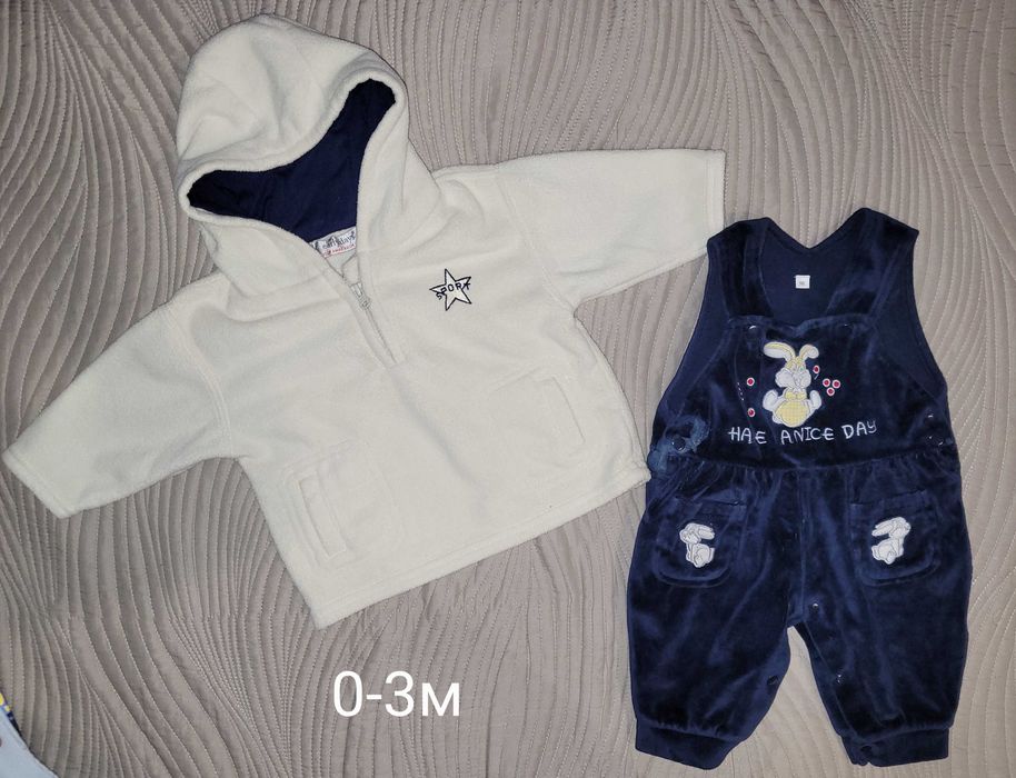 Флисовый комбинезон(человечек) с утеплителем