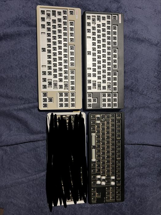 Zestaw 3 baz custom: NuPhy Gem80, NovelKeys - OKAZJA!