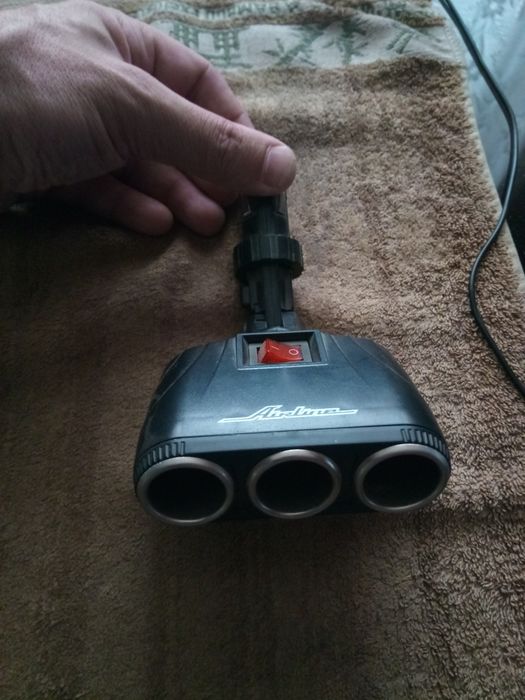 Авто тройник прикуривателя