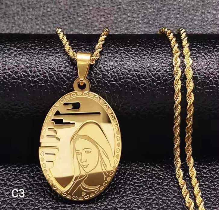 Colar de Aço Nossa Senhora