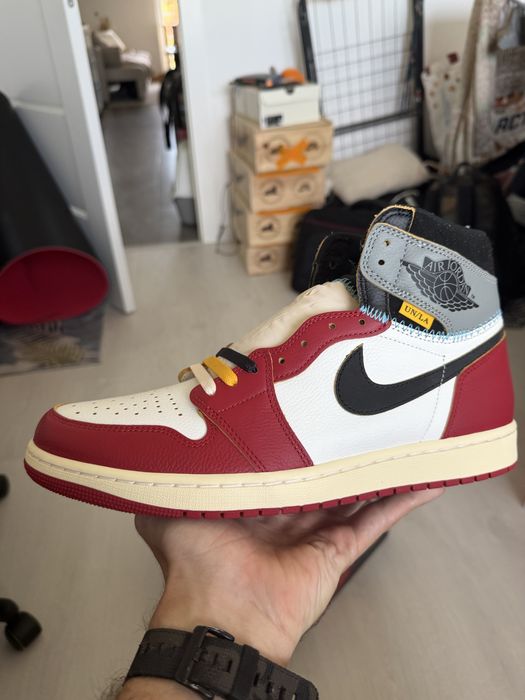 Jordan 1 High OG x UNION SP “Chicago Shadow” 47,5/13US