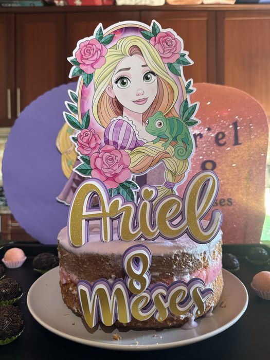 Topo de bolo personalizado