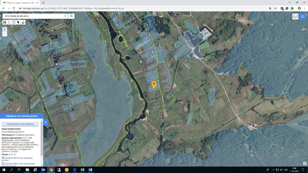 25 соток під забудову біля ріки Турія, с. Воля, Волинська обл.