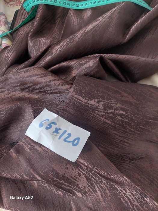 Отрезы шторной ткани для рукоделия