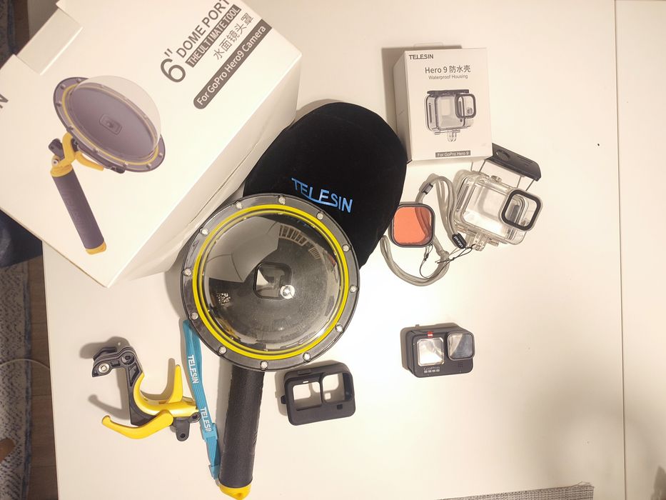 GoPro Hero 9 Black + akcesoria nurkowe