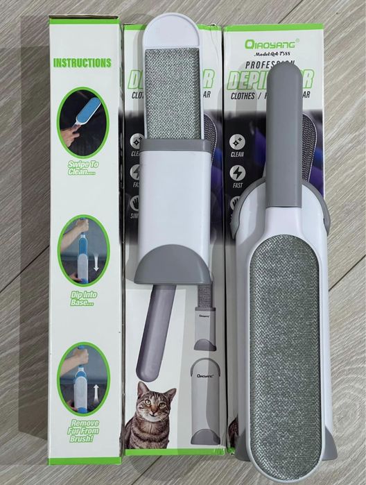 Escova limpeza cão e gato